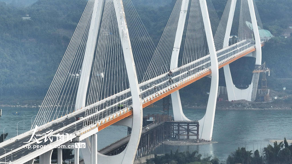 江安长江二桥图片