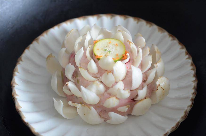 百合_山药_盘子