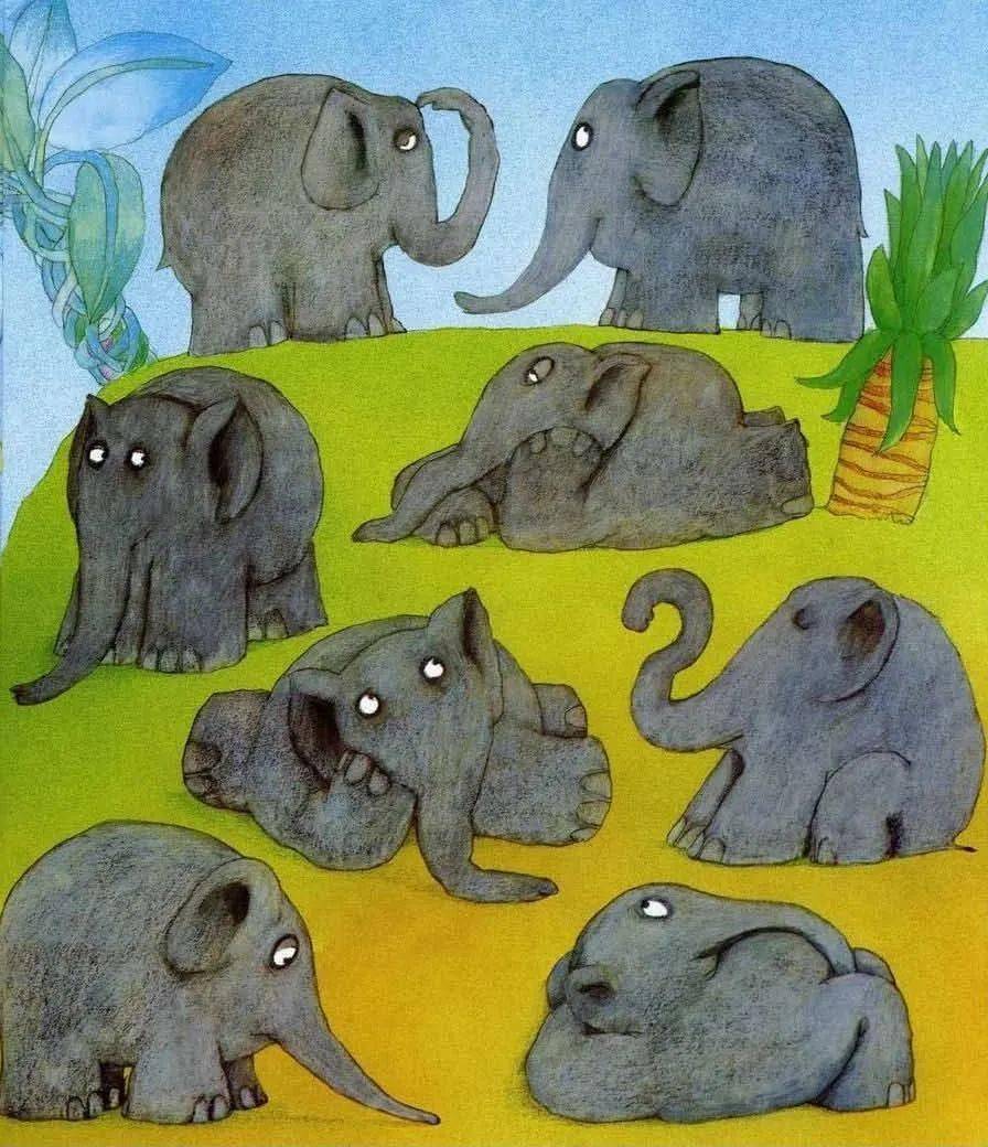 小图爱阅丨绘本推荐《艾玛过化装节》_片段_什么_大象