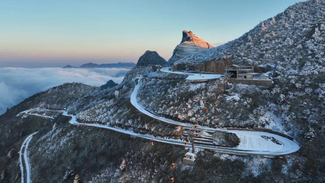 雪景,日出,云海,云瀑,八台山的这个冬天一个都不能少!