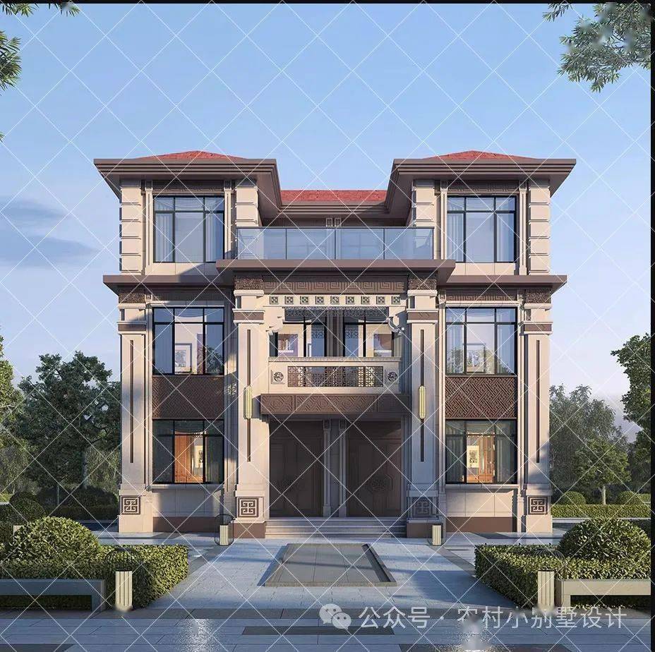 138套最新爆款三层兄弟双拼别墅,2024年新款三层农村兄弟双拼自建房