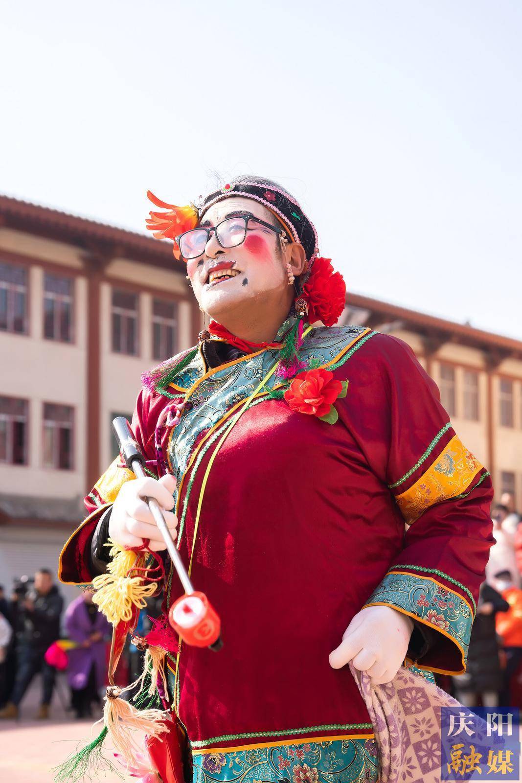 【新春走基层】西峰区肖金镇:社火"闹"起来 年味"