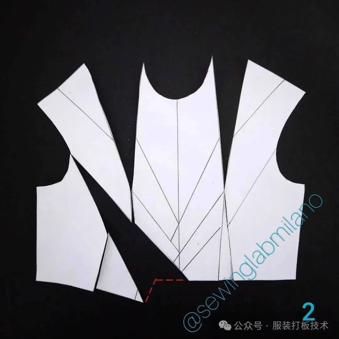 纸样| 11款抹胸/裹身款式纸样图_连衣裙_合作_上衣