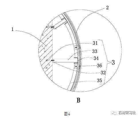 暗藏燈飾的幹掛弧形石材板裝飾柱及其施工方法_方柱