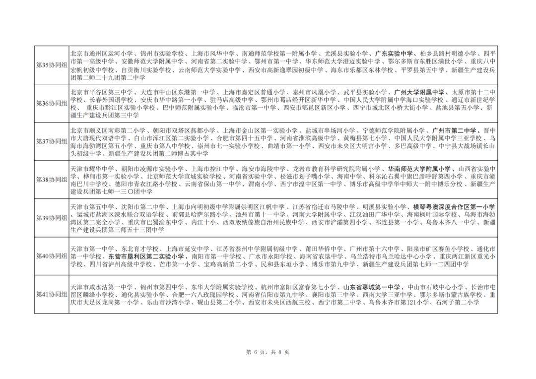 中学等明溪县实验小学龙岩市教育科学研究院附属小学福建师范大学附