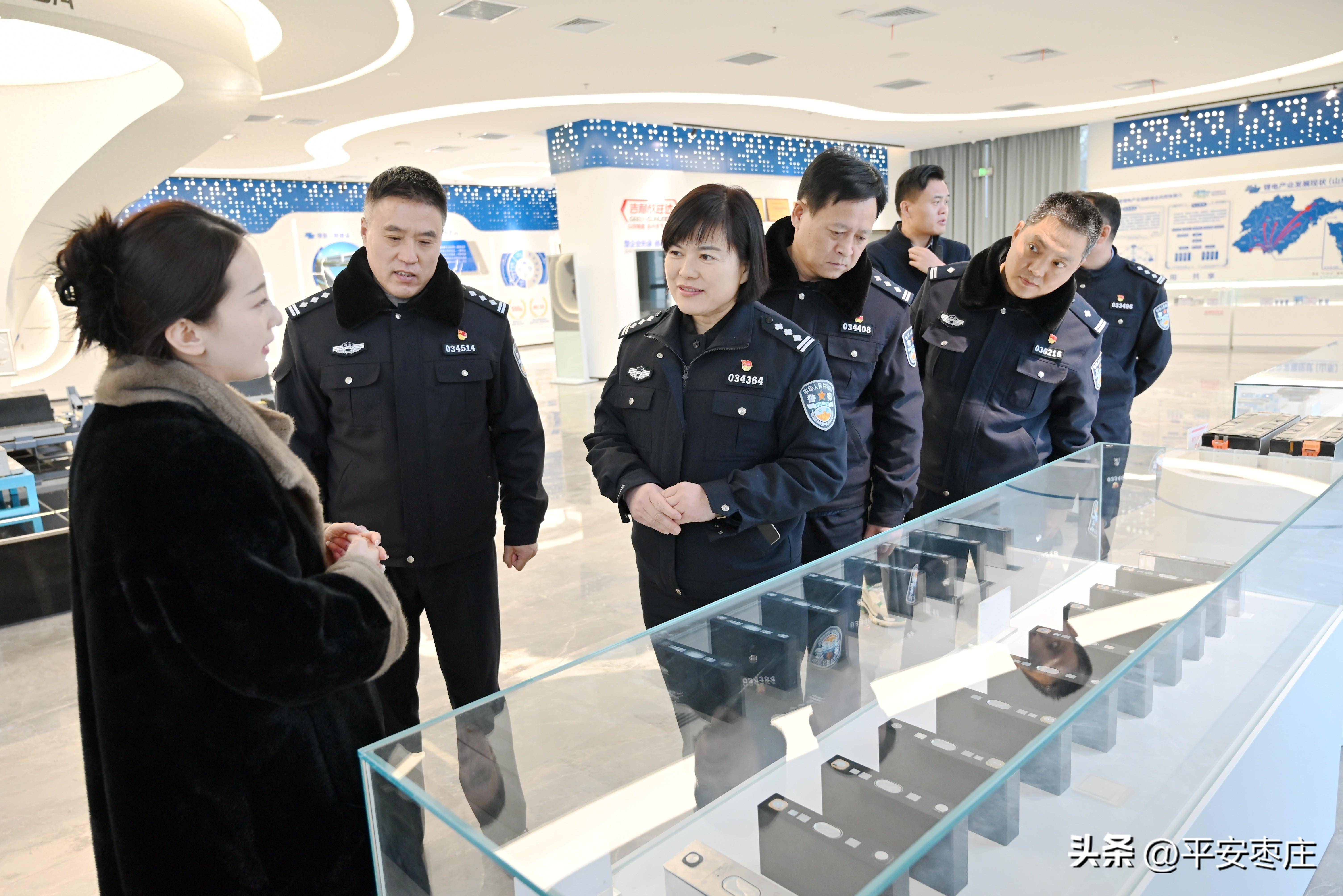 枣庄市公安局经侦部门主动助企安商助力锂电产业发展