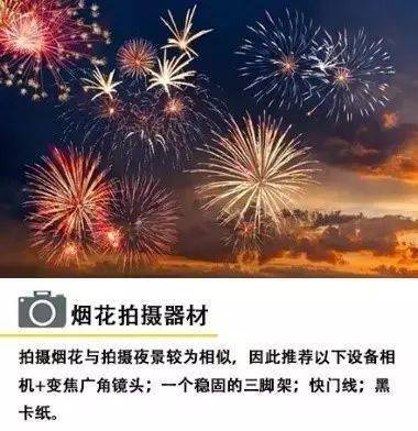 新会将举行烟花无人机汇演,烟花汇演拍摄攻略_操作_相机_张数