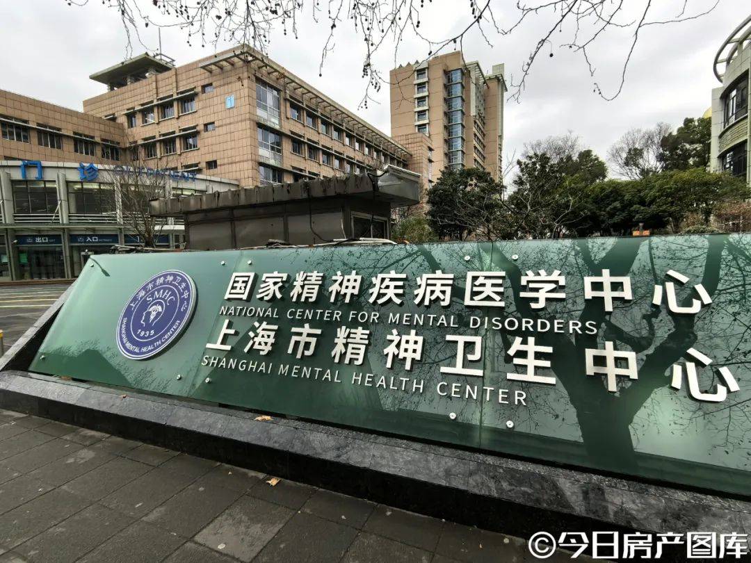 沿着宛平南路向里走,就是宛平南路600号上海精神卫生中心.