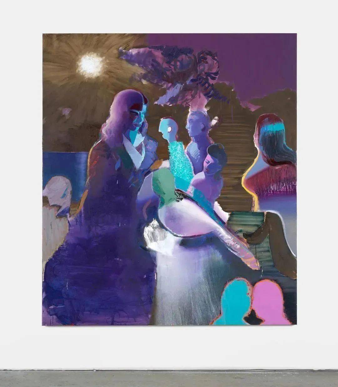 凯瑟琳娜·奥尔施鲍尔(katherina olschbaur):暗夜流光_作品_绘画