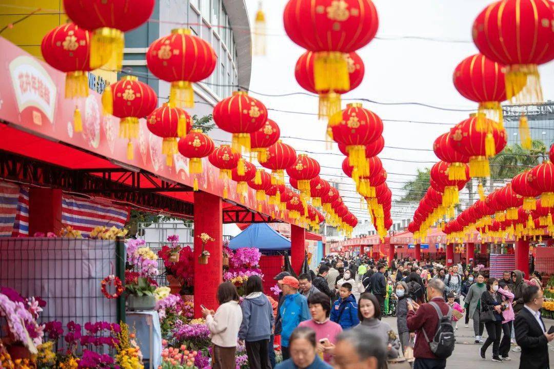 裸眼3d,国潮灯光秀!2024广州花市也太会玩了吧