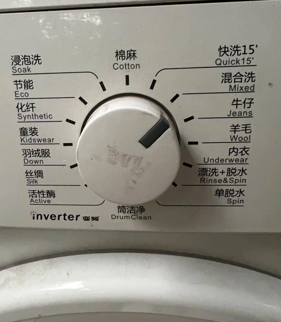 全自动洗衣机标识图片