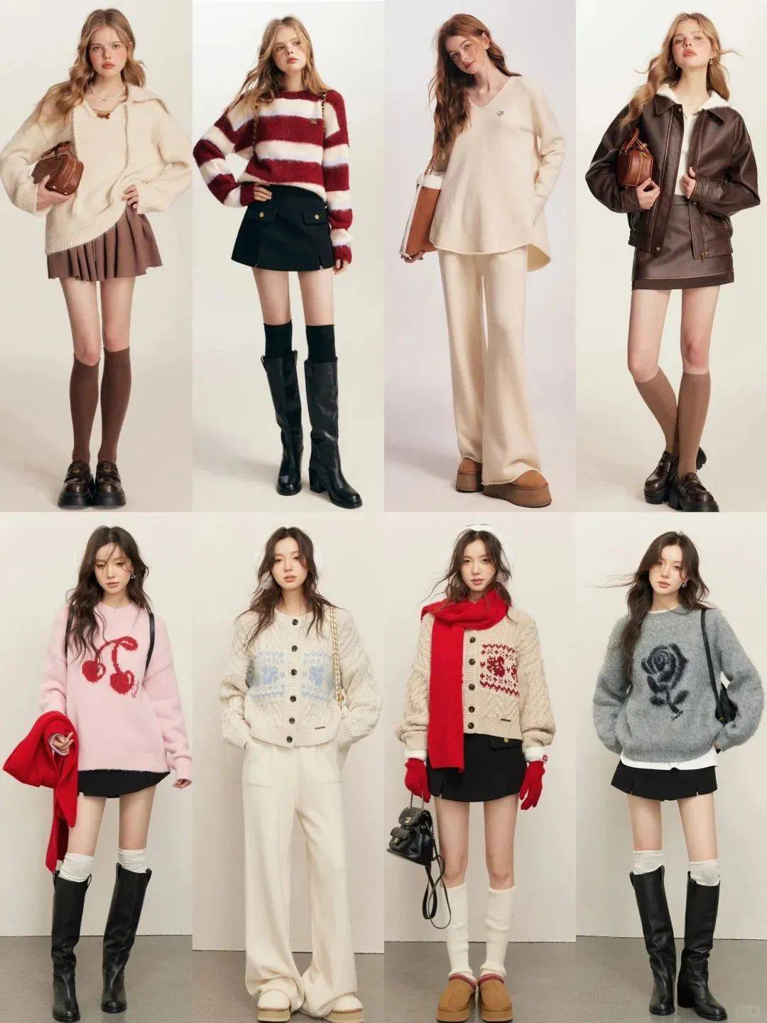 让吴磊一见钟情的甜妹套装是这样的!_赵今麦_毛衣_男女