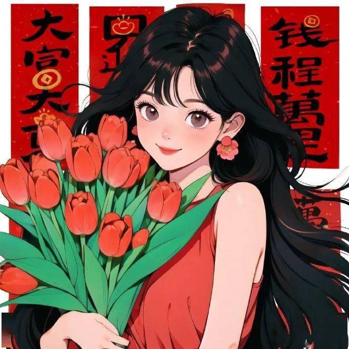 头像| 新年氛围感红色头像!_cr_红薯_小羊