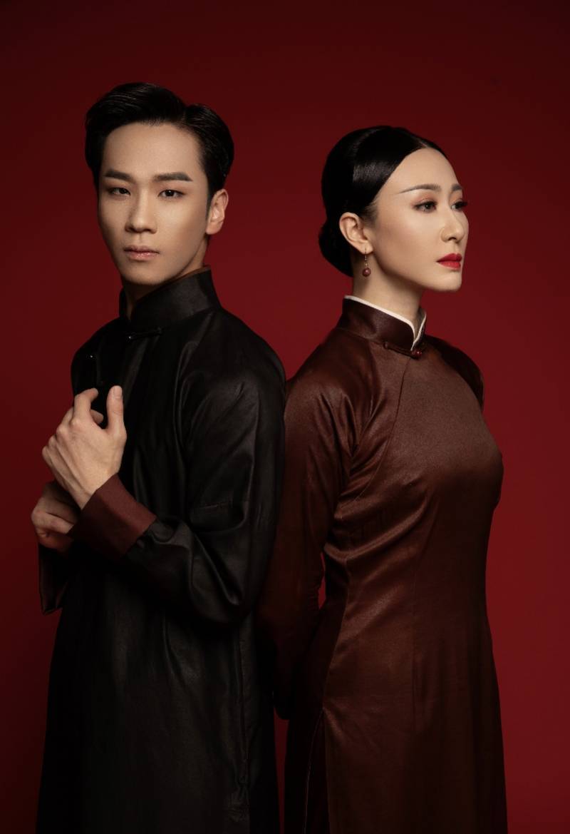 央视春晚版舞剧《咏春》领舞常宏基,张娅姝.这抹"质感红"得来不易.