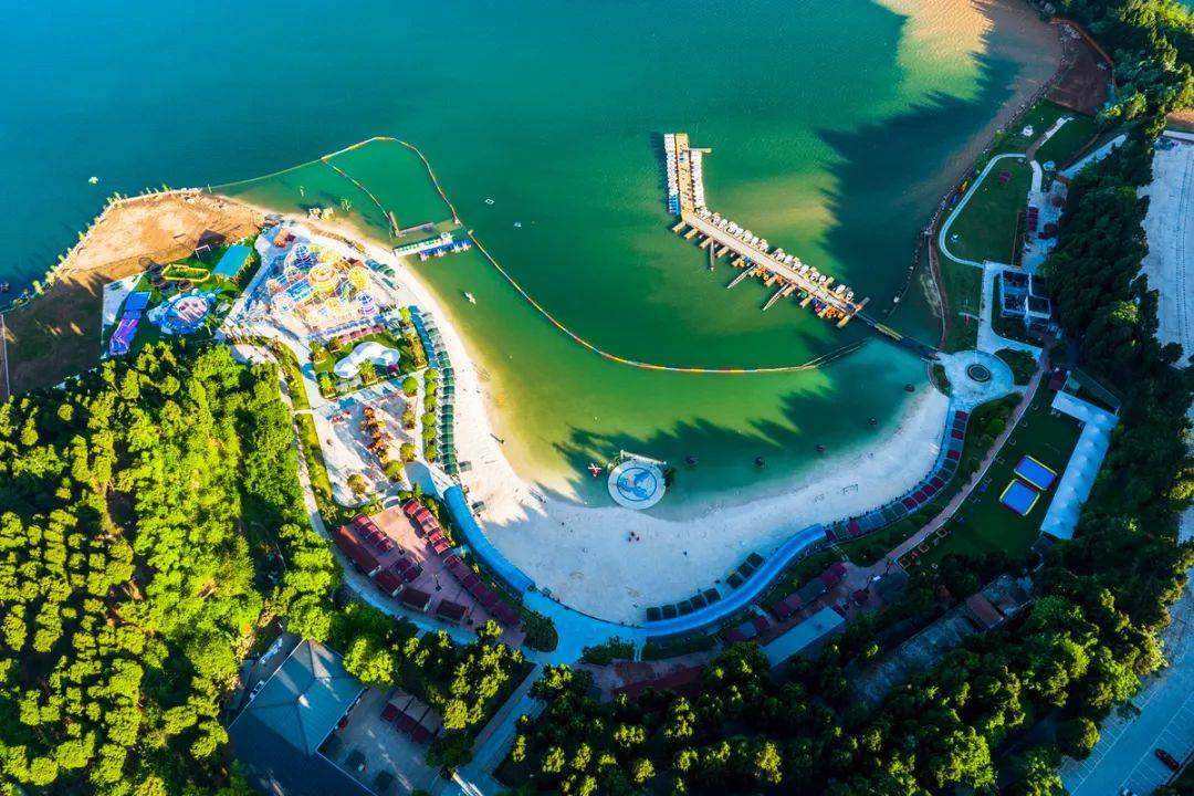 视觉绵阳 腾建新 摄来仙海到好运码头乘船观光也是个不错的选择在零