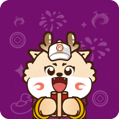 7474 金龙送福 7474 龙重登场 7474 龙年大吉 74表情包