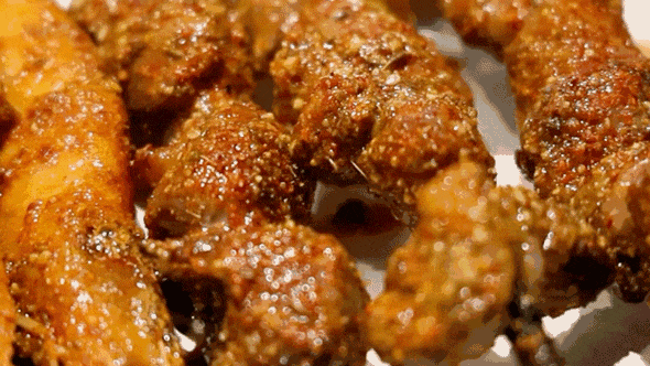 徐州这家烤羊头你还没吃过?_烧烤_李老板_烤制