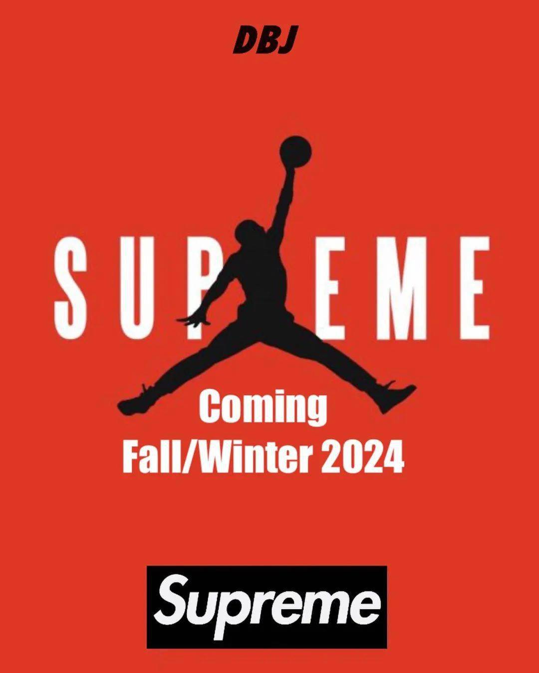 今年还有 supreme x aj 的再次联名!_合作_jordan_双方