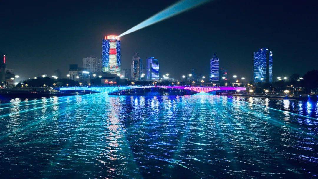 宁波"三江六岸"全新夜景点亮