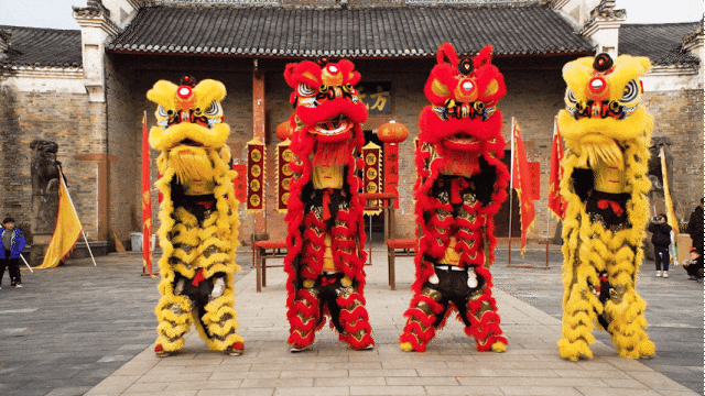 新春看舞狮,把好运"舞"起来_表演_平江县_传承