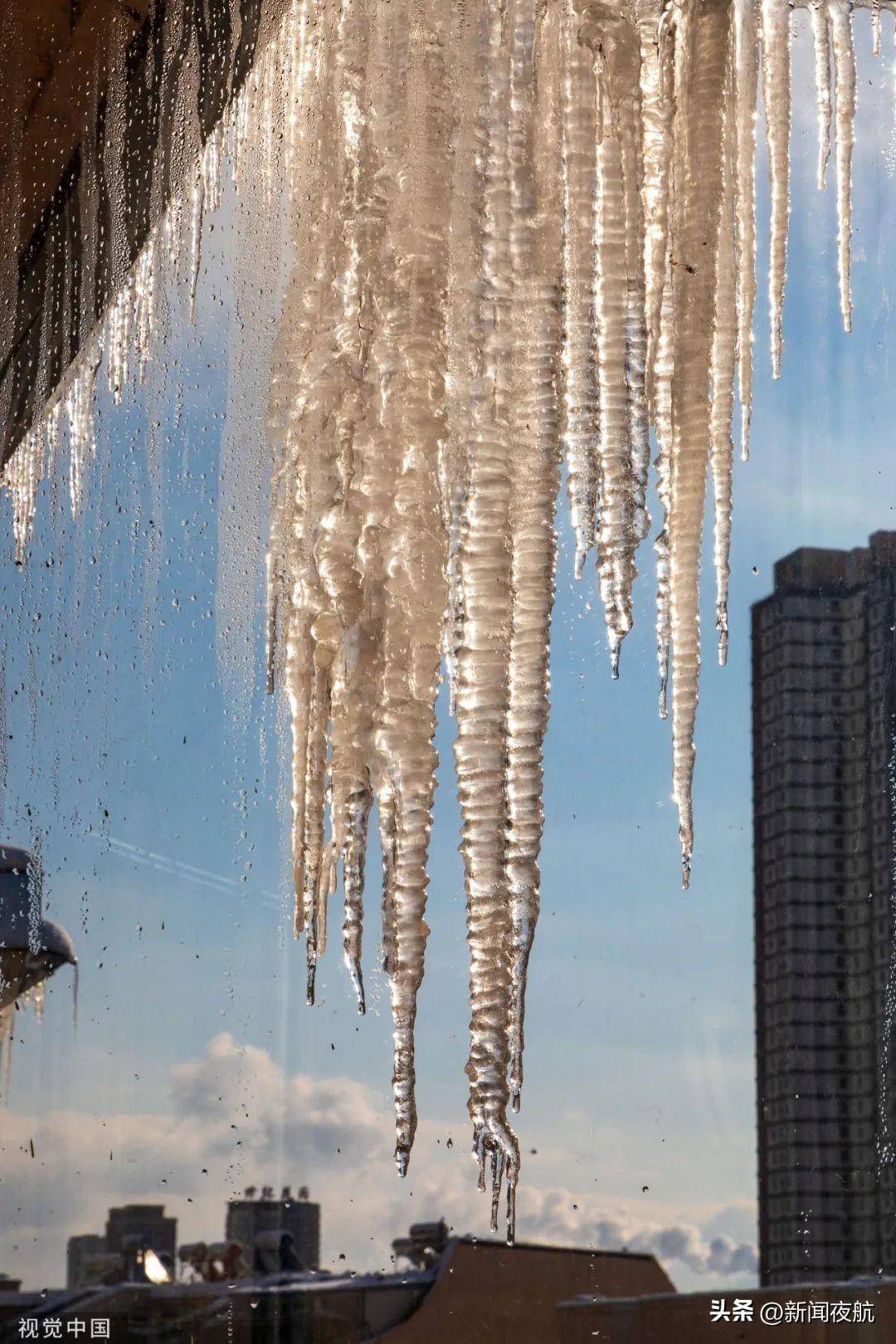 小心从天而降的"冰溜子"!_中国_来源_视觉