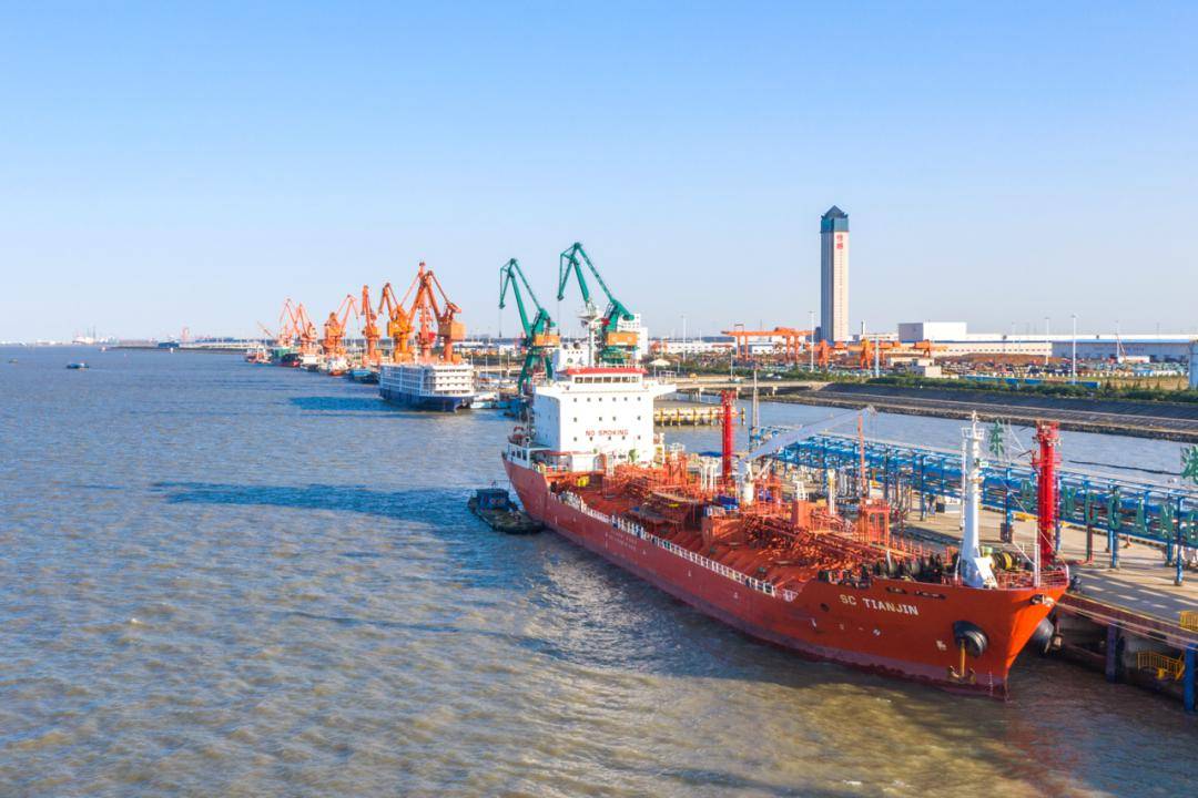 常熟港2023年度船舶污染物接收转运处置量连续五年