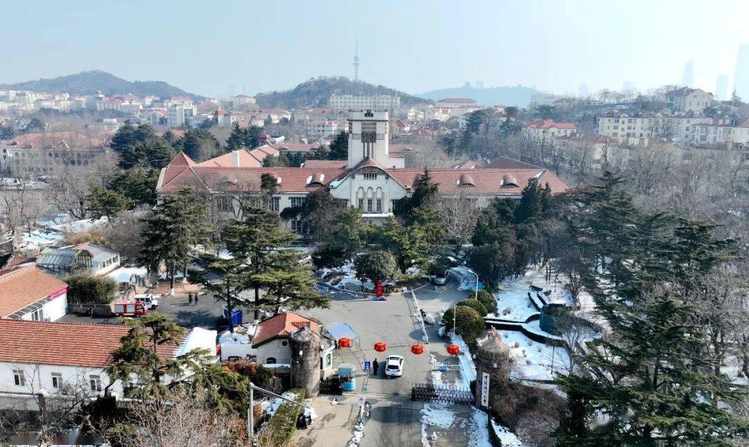 中国海洋大学鱼山校区图片