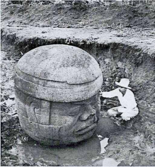 圣洛伦索1号头像,公元前1200年,高2.