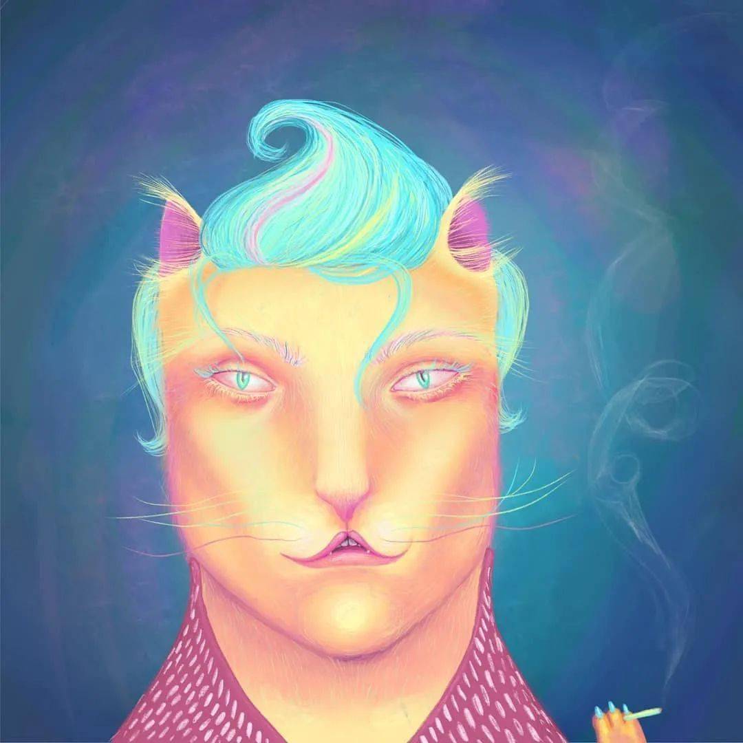 有这样的p图技术,简直666啊!_作品_创意_elena