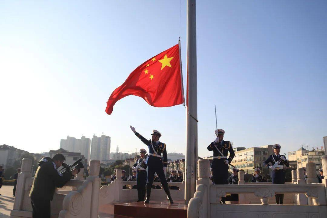 升国旗 升旗 升旗仪式 1080_720