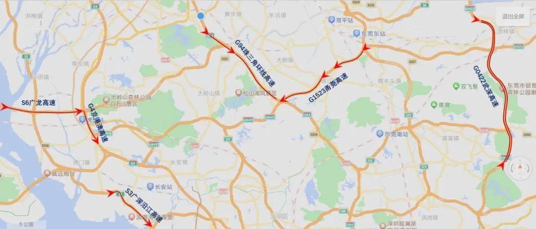 珠三角环线高速(g94)石大站-中心站段.