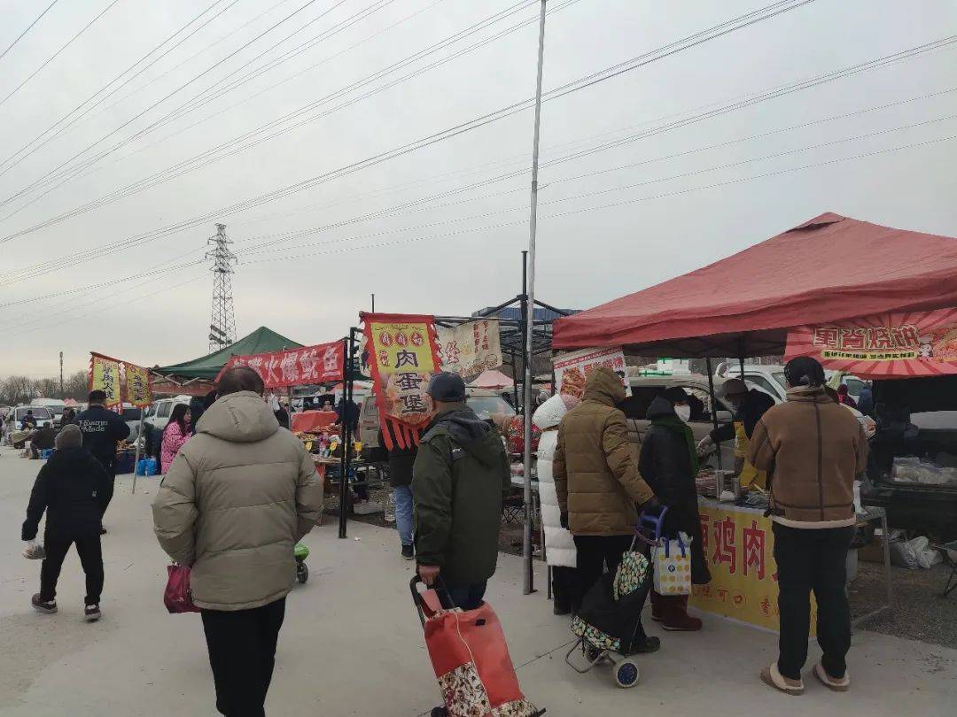 通州台湖大集明天回归,次渠大集也开了……_集市_公园_摊位