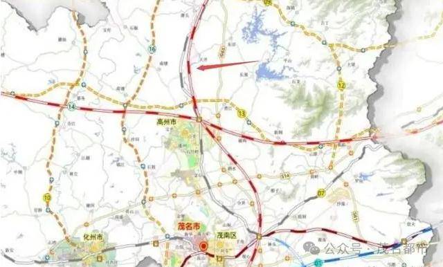 高州高铁站3个选址方案!哪个更合理?_建设_发展_规划