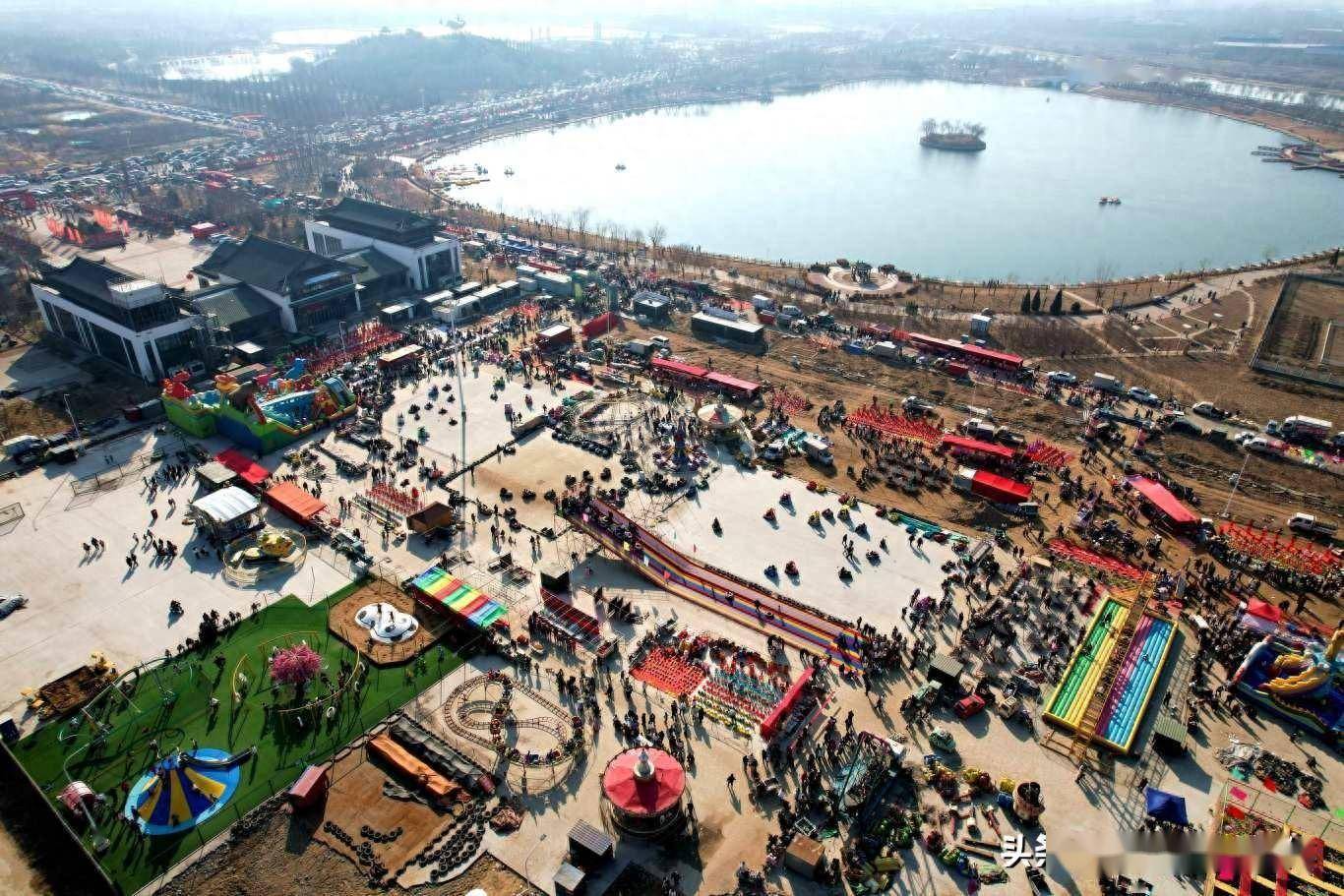 【新春走基层】:"沸腾"的人工湖_巨鹿县_北广场_孩子