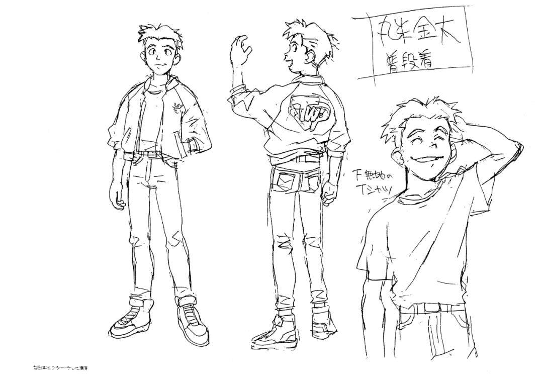 绘画技能分享|线稿分享第172期——《重装甲少女组》动画线稿设定集