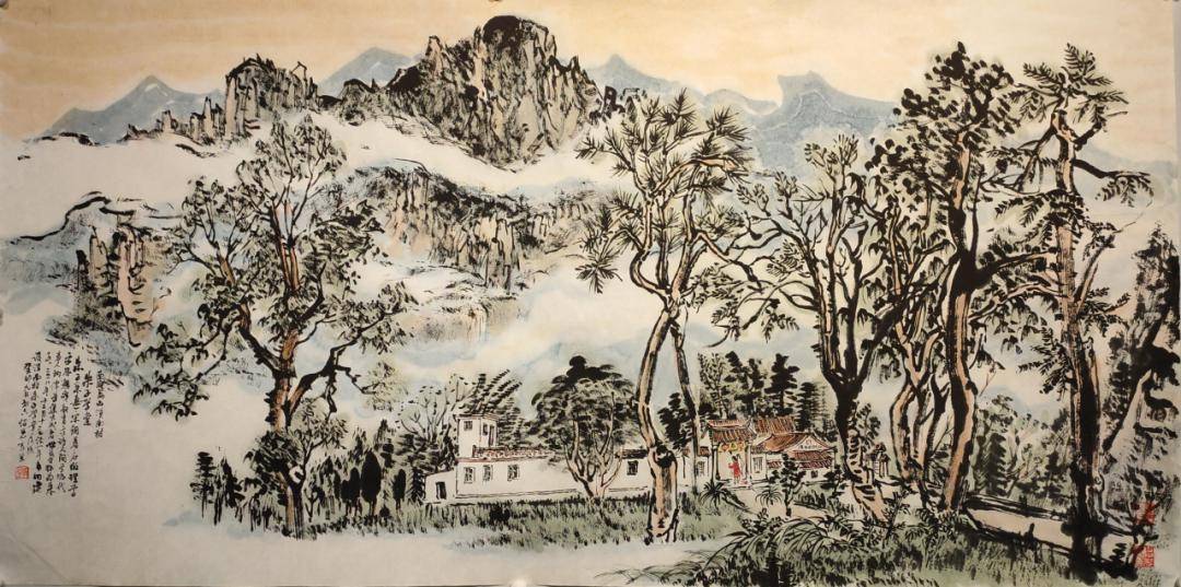 春回"雁"归,泼墨浩"荡"丨探寻南雁荡山水墨韵_活动_cm_焦墨淡