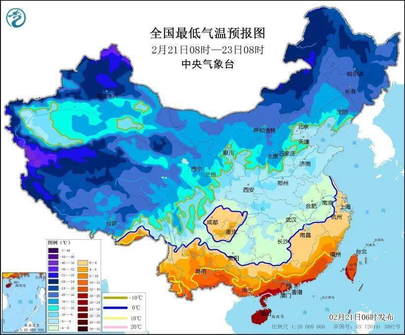 【全国天气】寒潮将影响我国南方地区中东部地区将有大范围雨雪冰冻
