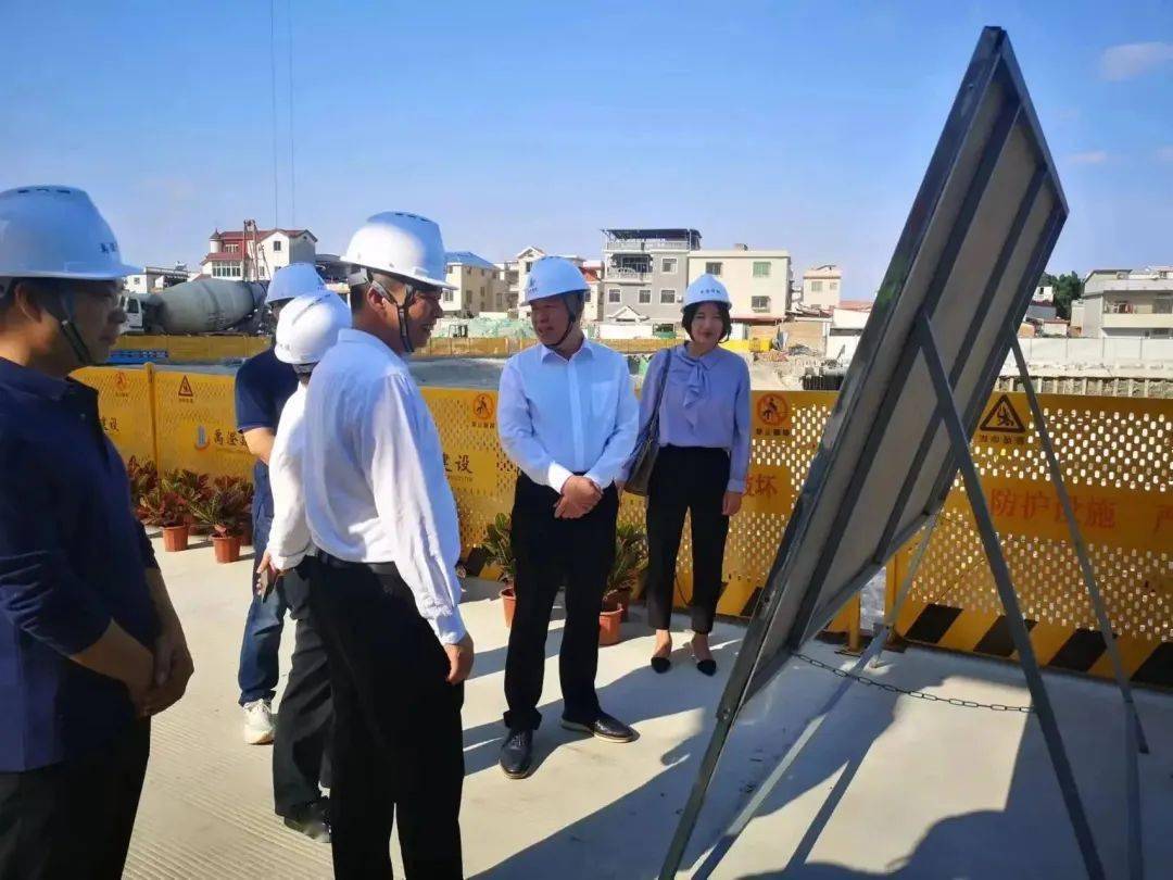 七比一看 | 漳州市发改委调研推进重点项目复工及