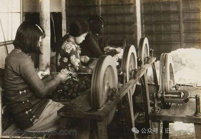 旧事照片:1937年大连老照片 昔日郊区风光及百姓生活_羊毛_皮口_一家