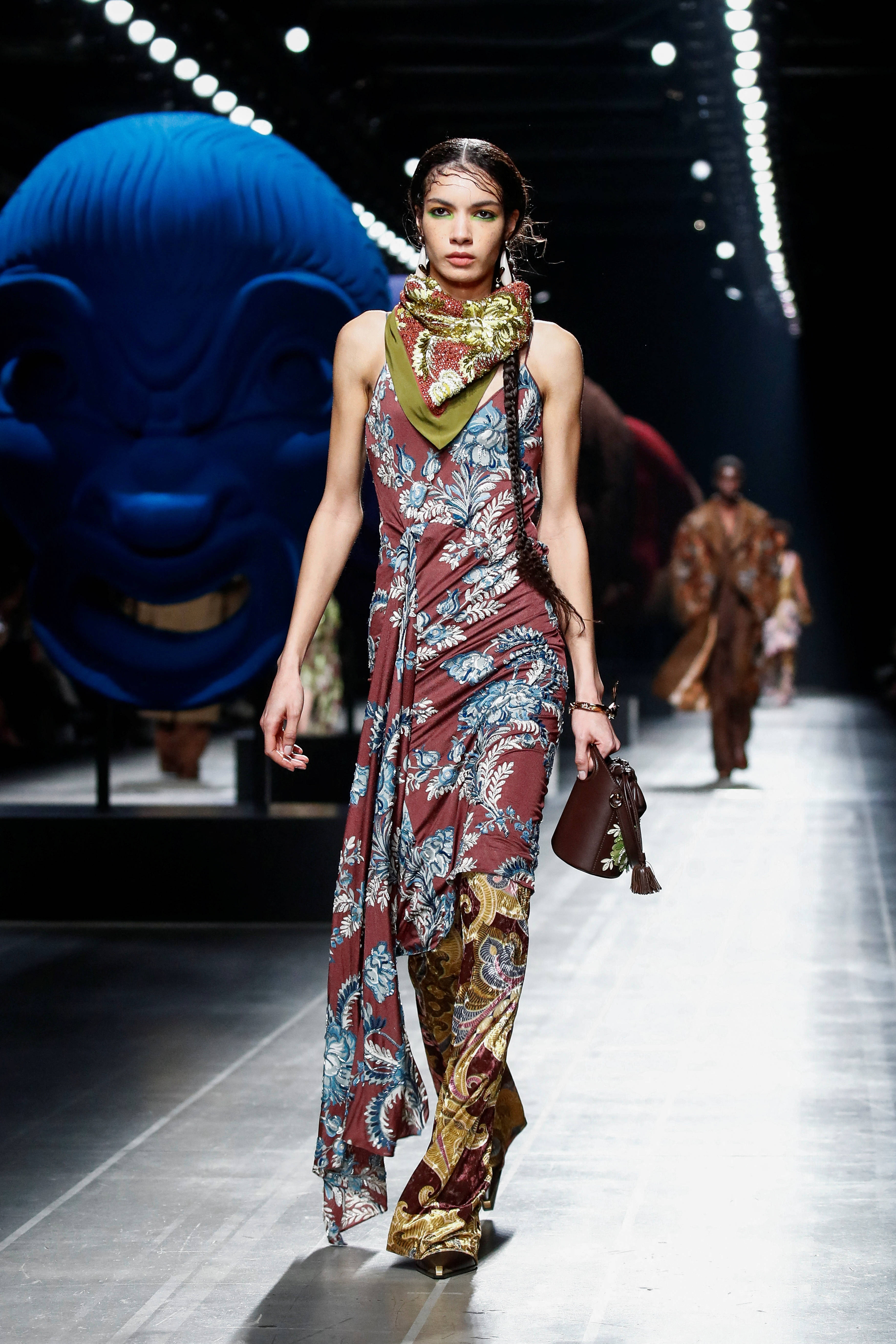 米兰时装周——埃特罗品牌时装秀_新华社_etro_意大利