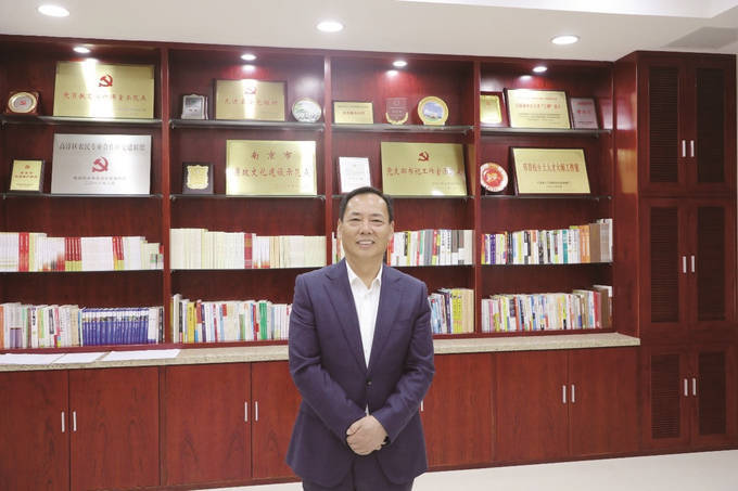 全国人大代表邢青松. 南京市人大供图春雨至,万物生.