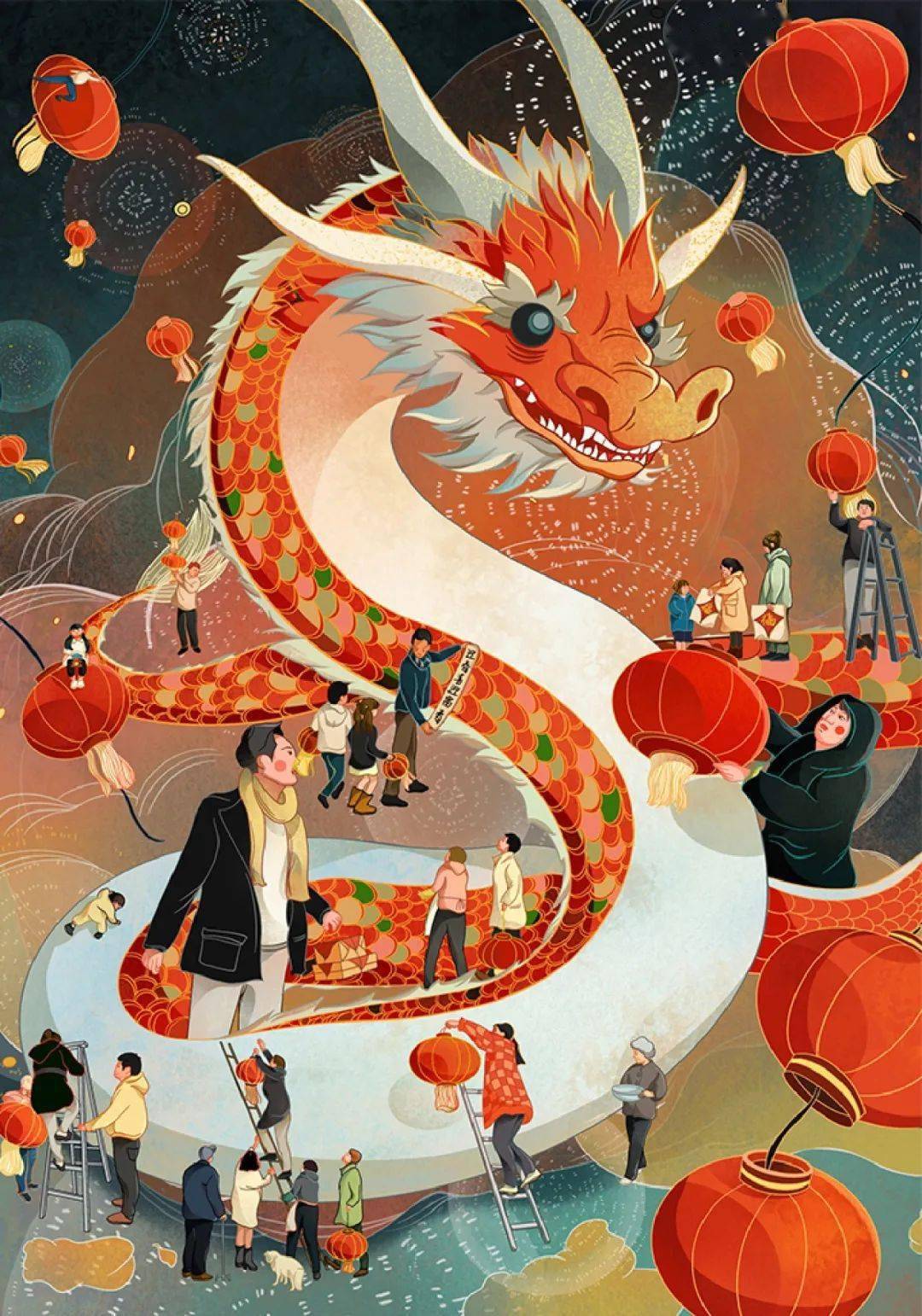 龙2024作品名张 菲菲作者这个ip灵感来源于中国古代神兽火龙,创意无穷