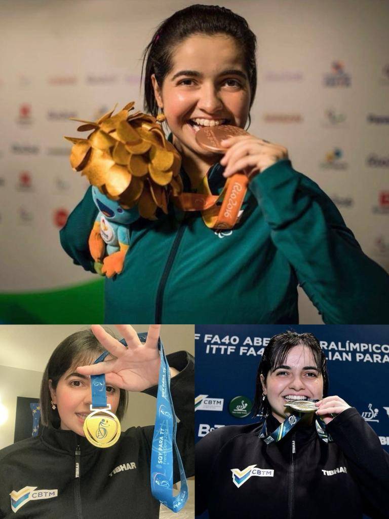 独臂取四胜,她想参加奥运会!_亚历山大_世乒赛_巴西