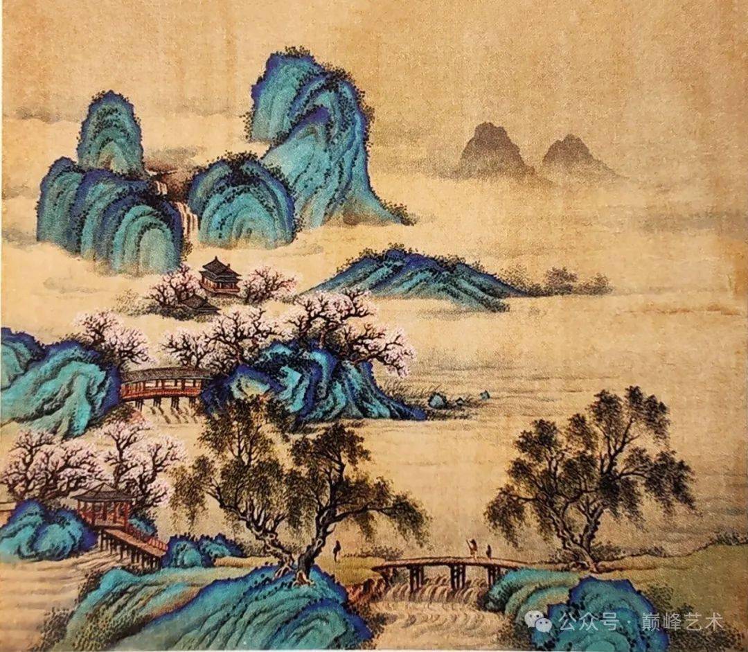 元宵节 | 赏钱维城山水画_朱文_展览_册页