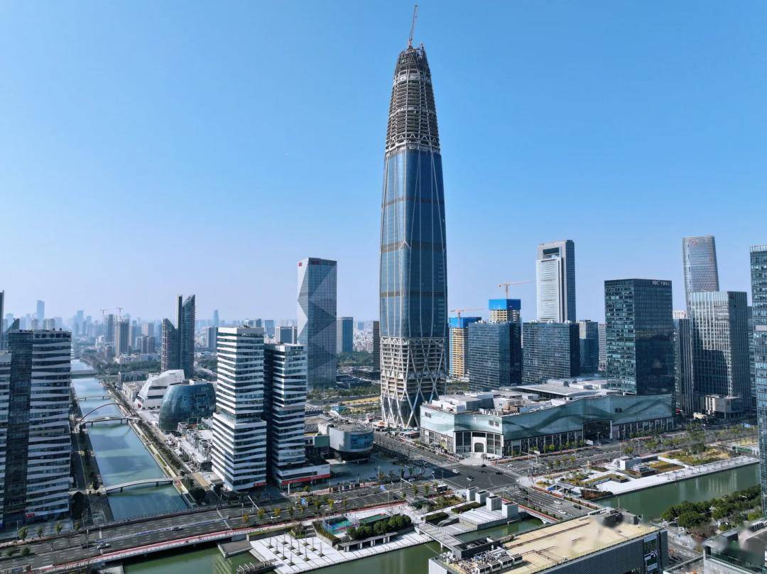 浙江第一高楼新进展,"莲花"形显露_eric_宁波_建筑事务所