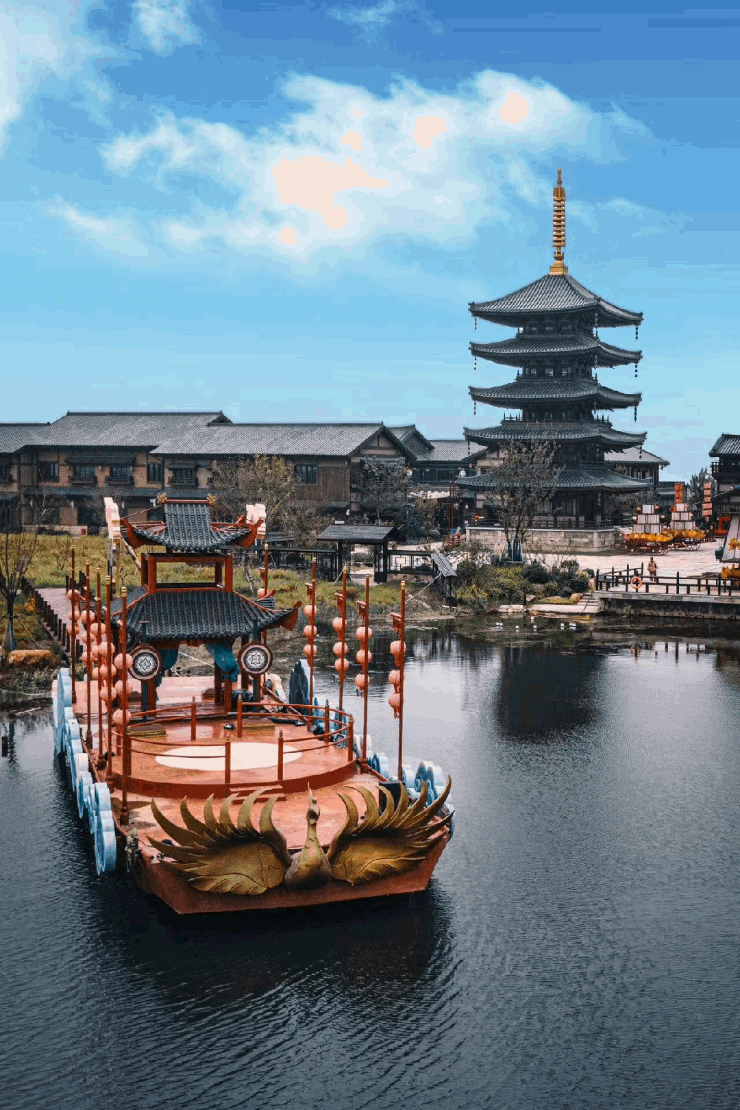 元宵佳节,启唐城的中式浪漫!高颜值npc男团等你邂逅!