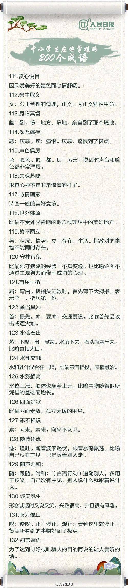 高考语文 | 应该掌握的200个成语_栾恩杰_技术_潜地导弹