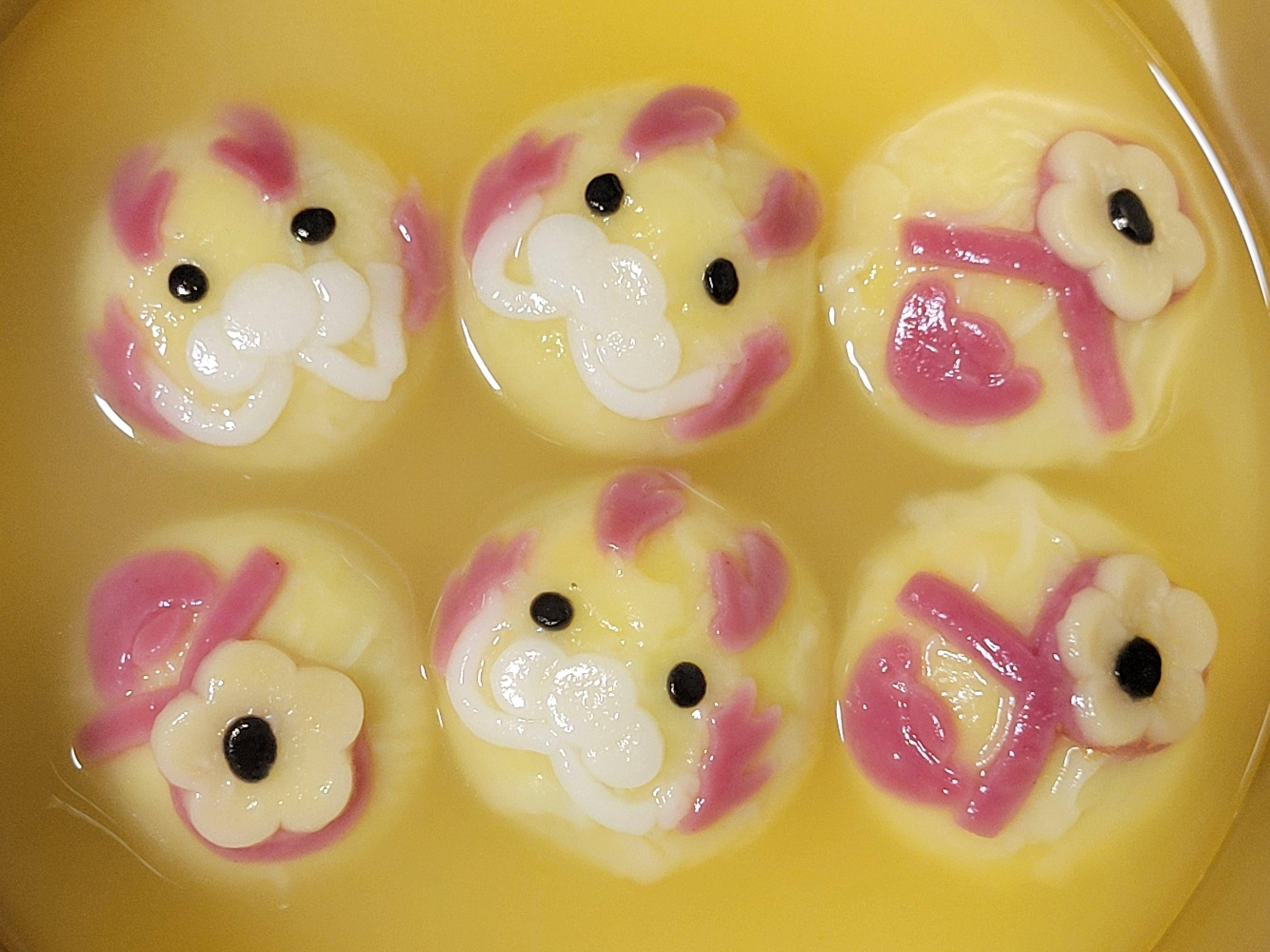 熊猫汤圆造型软萌可爱"柿柿如意"创意元宵创意造型元