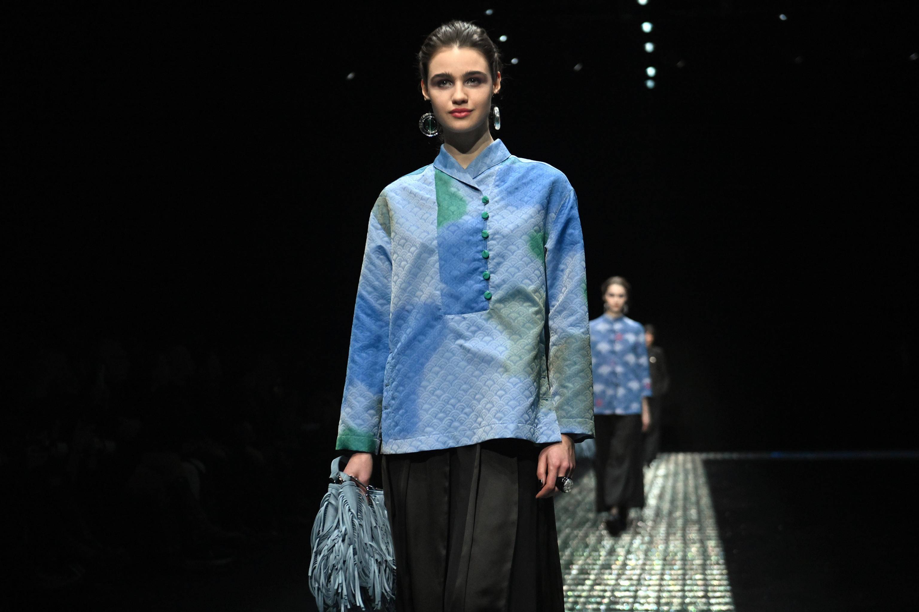 米兰时装周——安普里奥·阿玛尼品牌时装秀