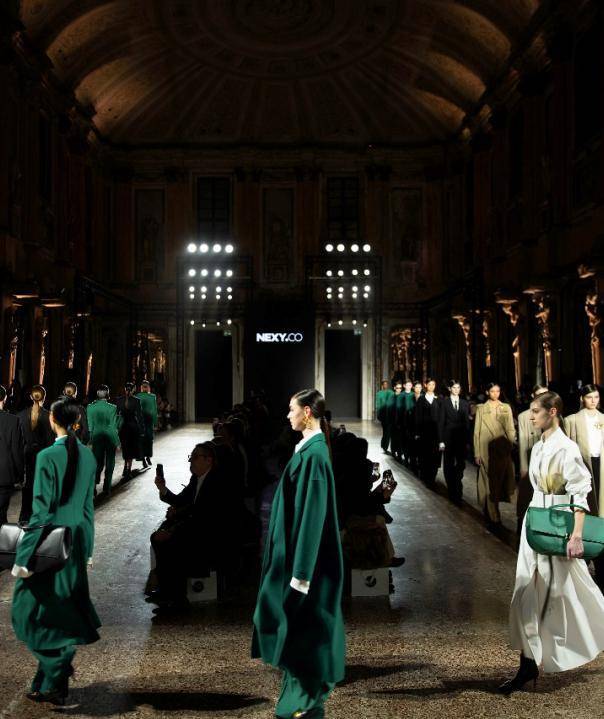 co奈蔻,kavon卡汶,chlosio克劳西,在"米兰时装